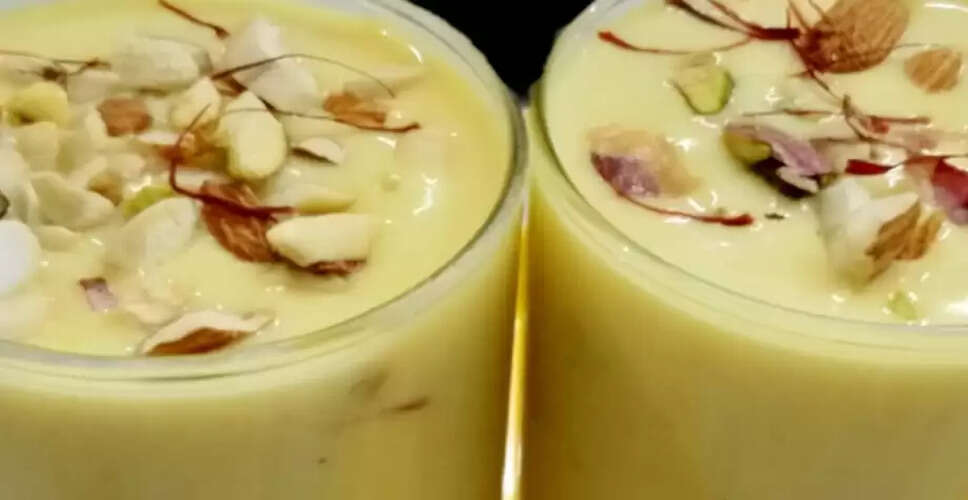 Refreshing Saffron-Pistachio Shake Recipe to Beat the Heat