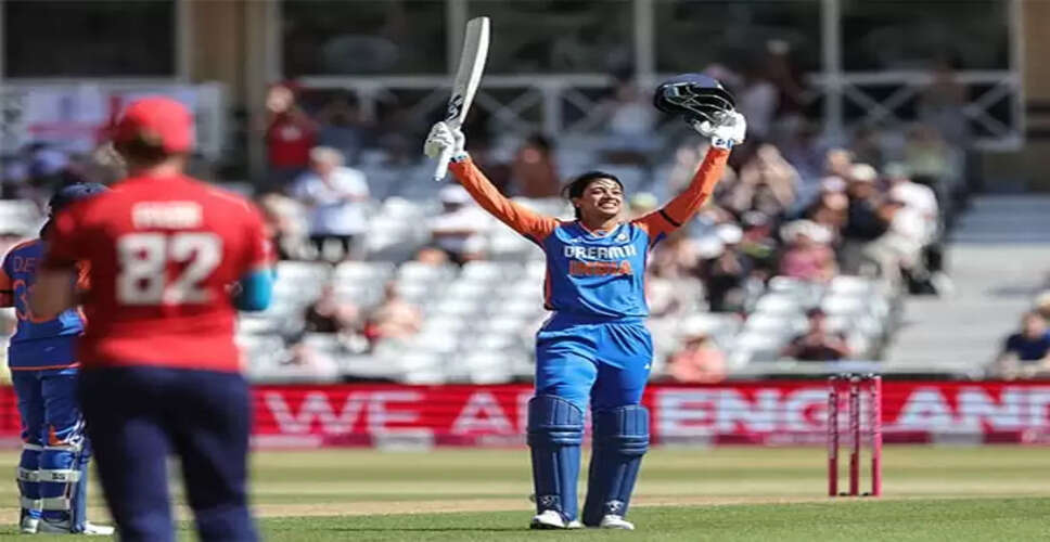 Smriti Mandhana Makes History as First Indian Woman to Score Centuries in All Formats