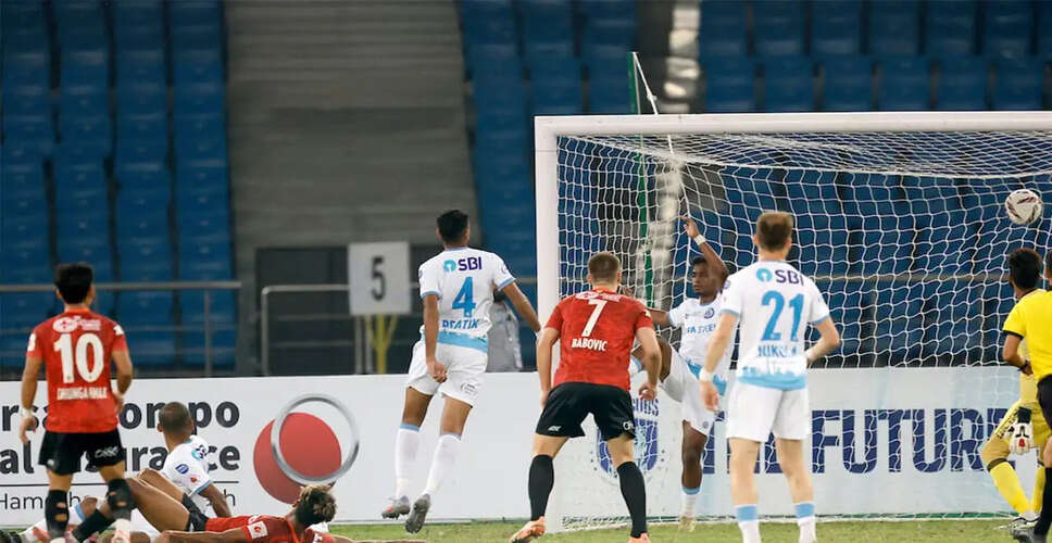 Jamshedpur FC Secures Late Equalizer Against Sporting Club Delhi in ISL Clash