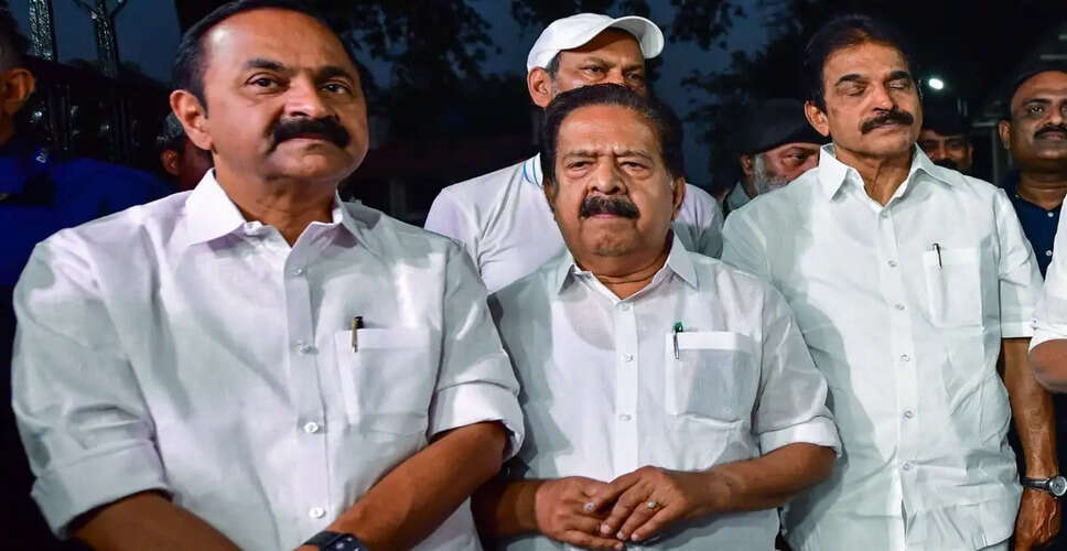 Ramesh Chennithala to Lead Key Ministries Amidst Cabinet Reshuffle