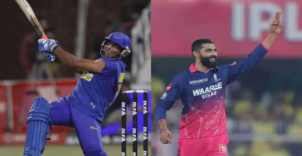 Ravindra Jadeja Makes Historic IPL Comeback with Rajasthan Royals