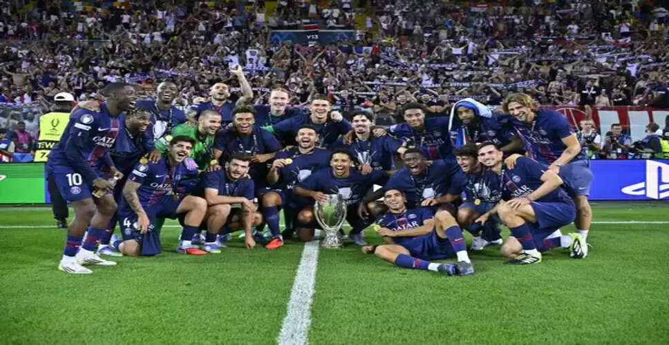 PSG Triumphs Over Tottenham in UEFA Super Cup After Dramatic Comeback