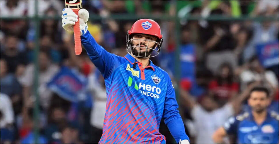 Sameer Rizvi Shines as Key Player for Delhi Capitals in IPL 2026