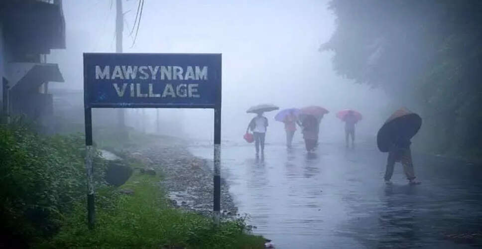 Severe Rainfall Hits Meghalaya, Mawsynram Records 530 mm in 24 Hours