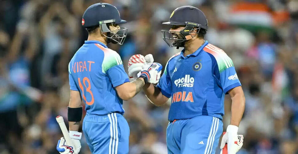 Rohit Sharma and Virat Kohli Aim for Centuries in Rajkot ODI Against New Zealand