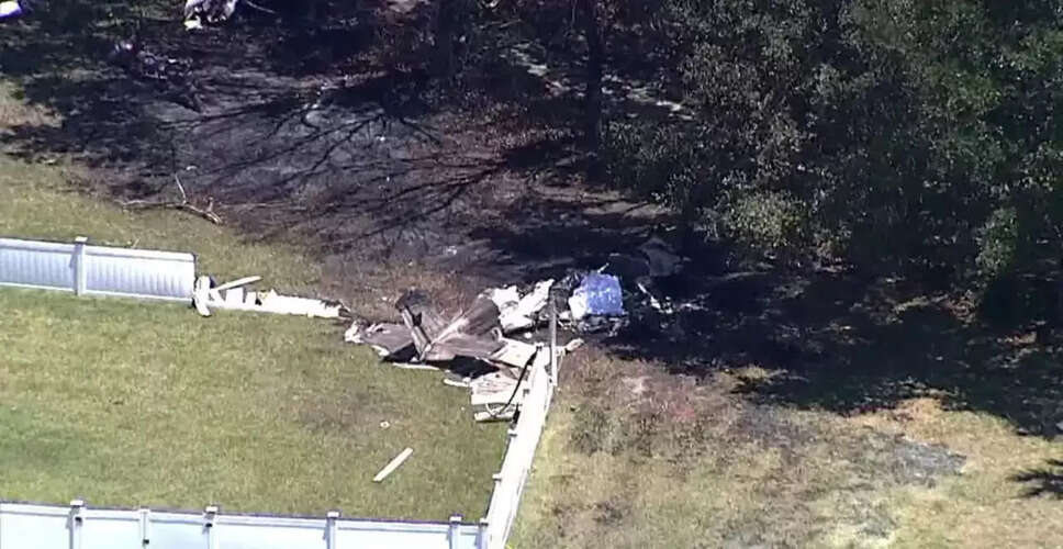 Tragic Plane Crash in Florida Claims One Life