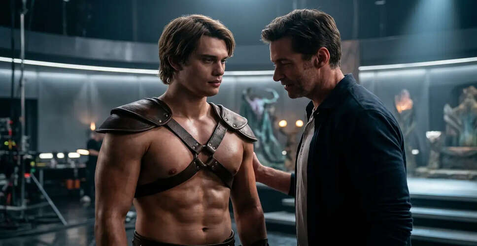 Nicholas Galitzine Prepares for His Role as He-Man in 'Masters of the Universe' &ndash; Insights from Hugh Jackman