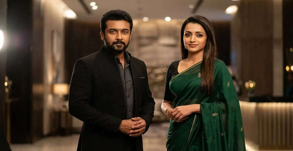 Suriya and Trisha's 'Karuppu' Makes Waves at the Box Office on Opening Day!