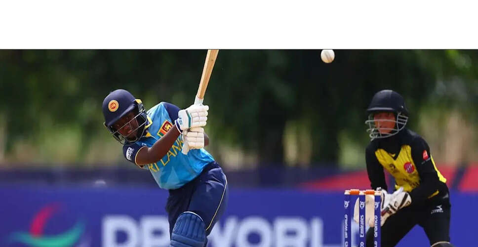 Sri Lanka Adjusts Squad for ICC Women's T20 World Cup Following Injury