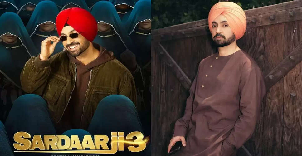 Diljit Dosanjh Faces Criticism Over Sardaar Ji 3 Amid Controversy
