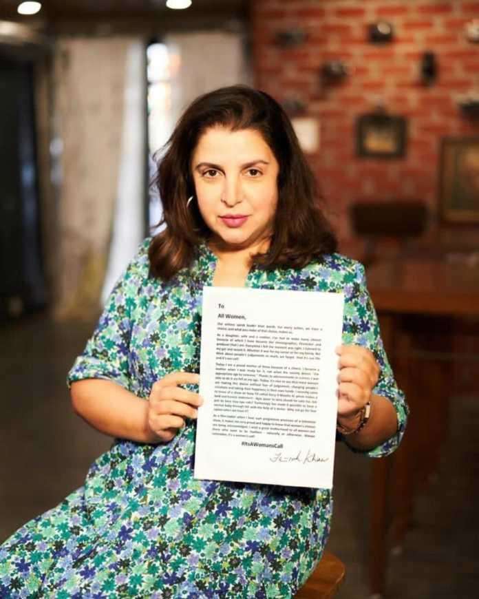 Farah Khan writes an open letter to women; urges them to opt for IVF treatment