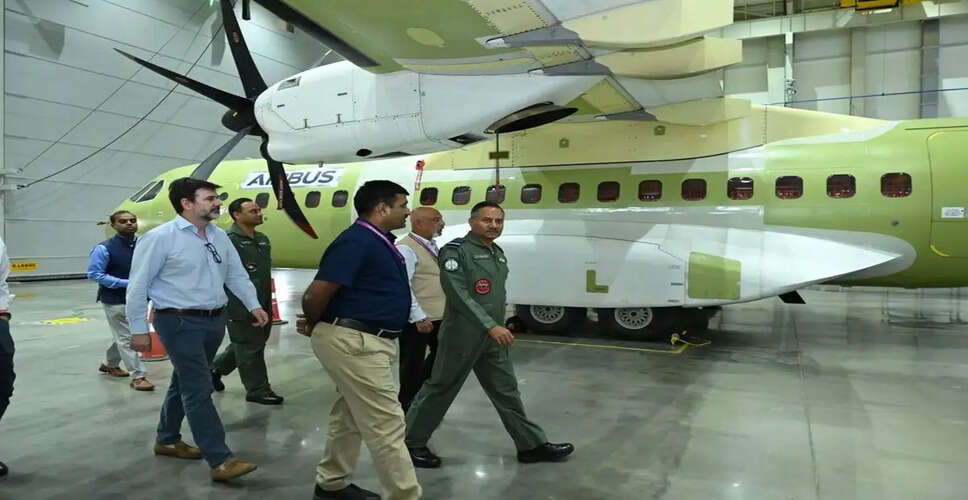 India's First Made-in-India C295 Military Transport Aircraft Nears Completion