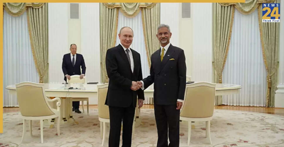Jaishankar Engages with Putin and Lavrov During Moscow Visit
