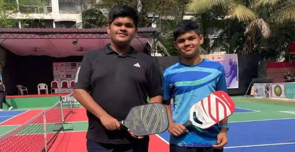 Aditya and Arjun Singh Triumph in Pro Men&rsquo;s Doubles at Picklebay Zonals - West