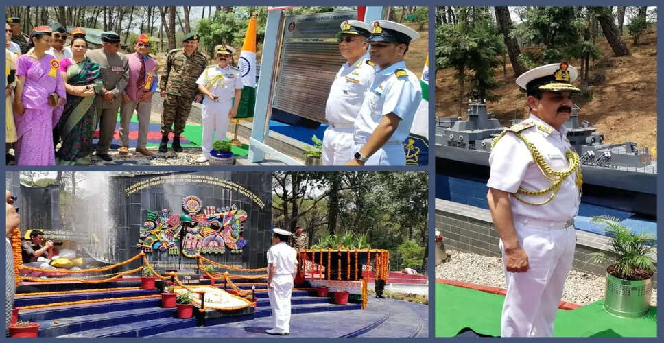 Dharamshala Celebrates Naval Heritage with New Memorial Installations