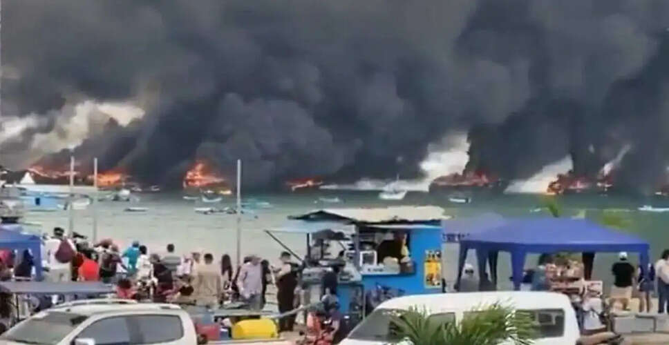 Fire Erupts at Manta Port in Ecuador, Multiple Boats Affected