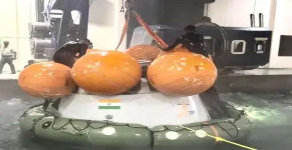 ISRO Achieves Milestone with Second Air Drop Test for Gaganyaan Mission