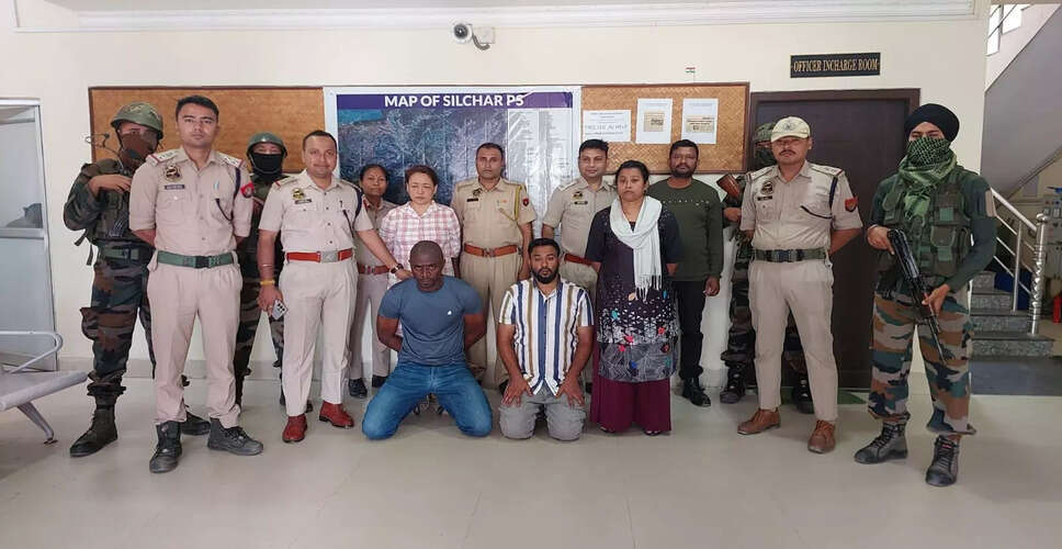 Nigerian National Arrested in Silchar for Visa Violations