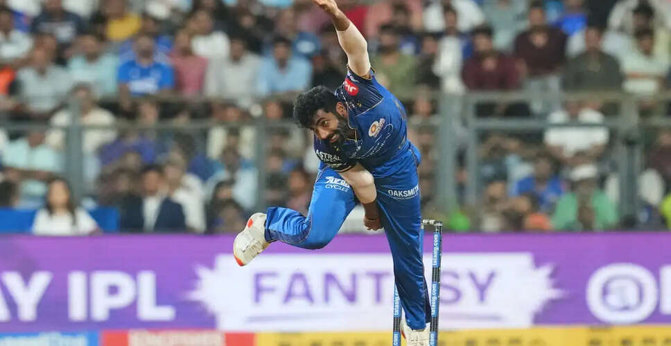 Jasprit Bumrah Sets Unfortunate IPL Record in 2026 Season