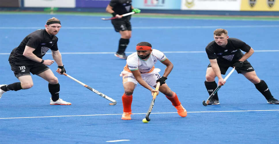 India Triumphs Over New Zealand in Thrilling 3-2 Victory at Sultan Azlan Shah Cup