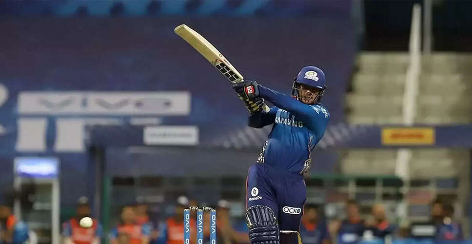 Mumbai Indians Secure Quinton de Kock in IPL Auction