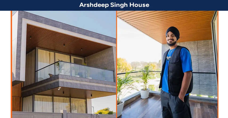 Exploring Arshdeep Singh's Modern Home and Real Estate Insights