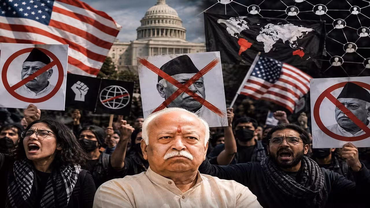 Controversy Surrounds RSS Chief Mohan Bhagwat's Visit to the USA