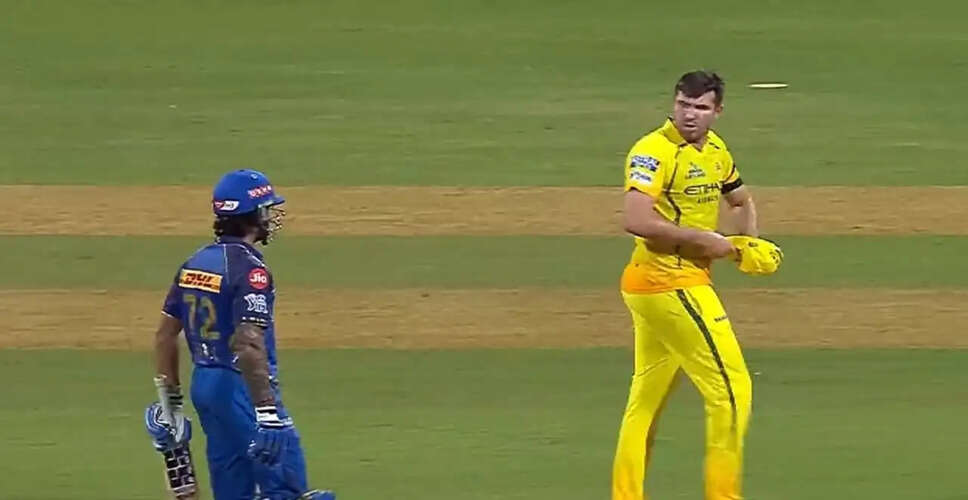 Intense IPL 2026 Clash: MI Faces Defeat Against CSK Amid On-Field Tensions