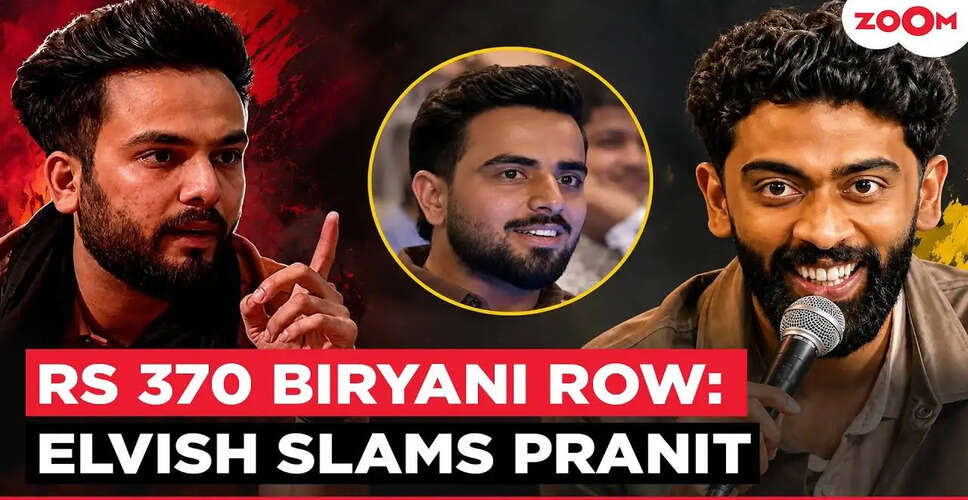 Elvish Yadav Joins the Debate: The Controversy Over 'Tinso Saturi Biryani' Heats Up