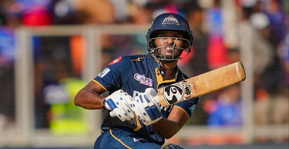 Sai Sudharsan's Remarkable Comeback in IPL 2025