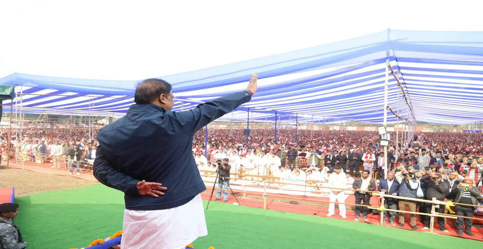 Chief Minister Himanta Biswa Sarma Sets Timelines for Key Projects in Upper Assam