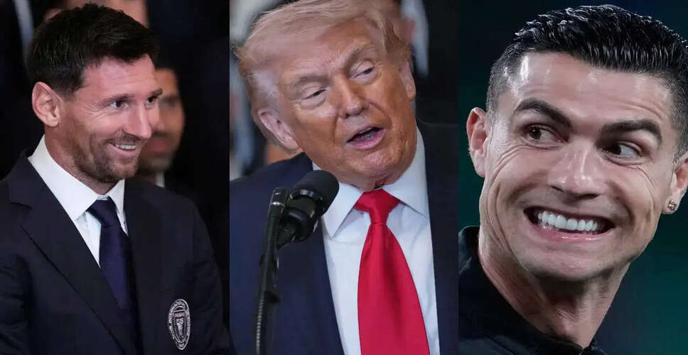 Lionel Messi's Viral Moment at the White House with Donald Trump