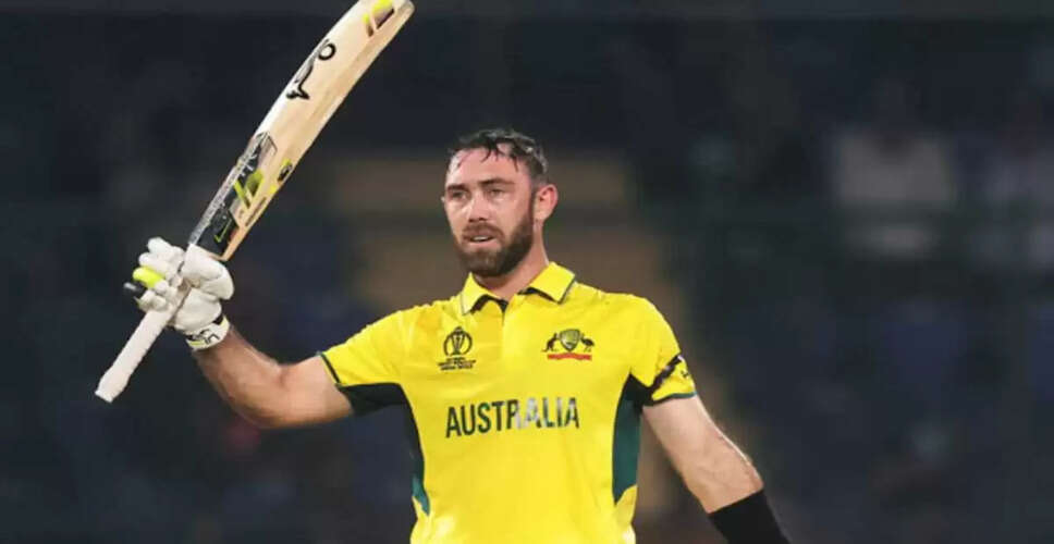 Glenn Maxwell Announces Retirement from ODI Cricket, Shifts Focus to T20s