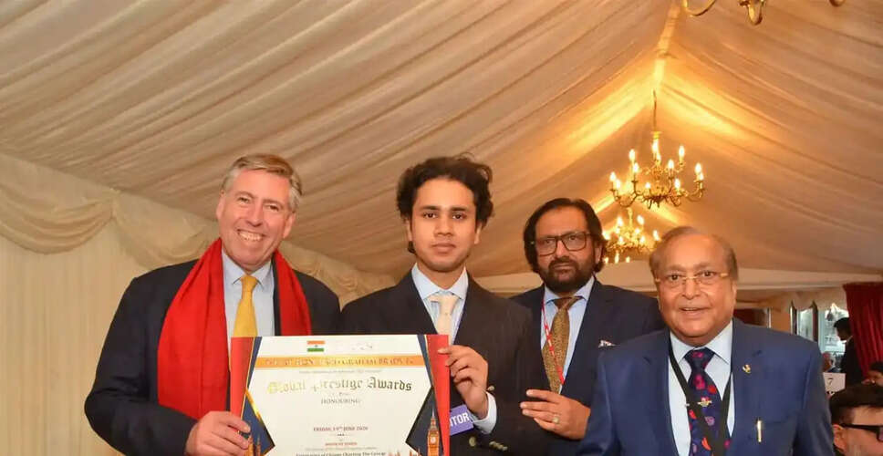 Bihar Cricket Association President Honored with Global Prestige Award