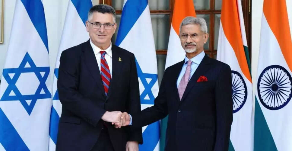 Strengthening Ties: Israel and India Discuss Security Cooperation