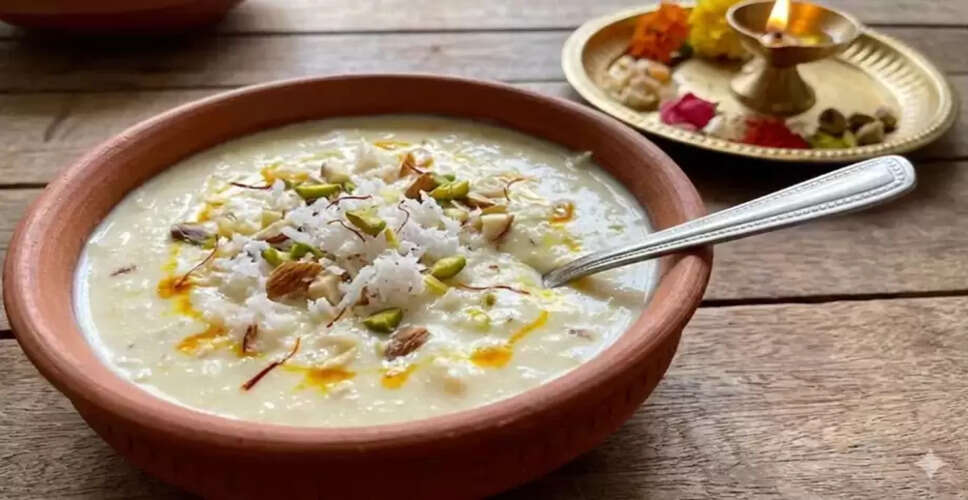 Celebrating Putrada Ekadashi: A Delightful Coconut Rabri Recipe
