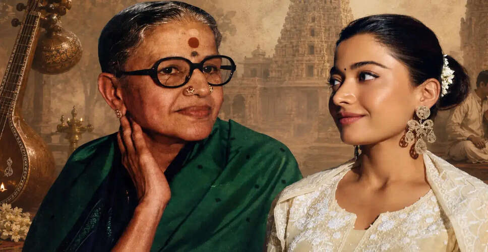 Rashmika Mandanna Set to Star in MS Subbulakshmi Biopic
