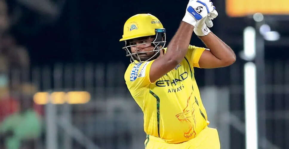 Sanju Samson Struggles in IPL 2026 Debut with Chennai Super Kings