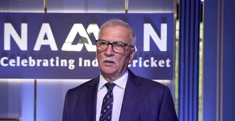 Roger Binny Honored with Lifetime Achievement Award at BCCI Naman Awards 2026