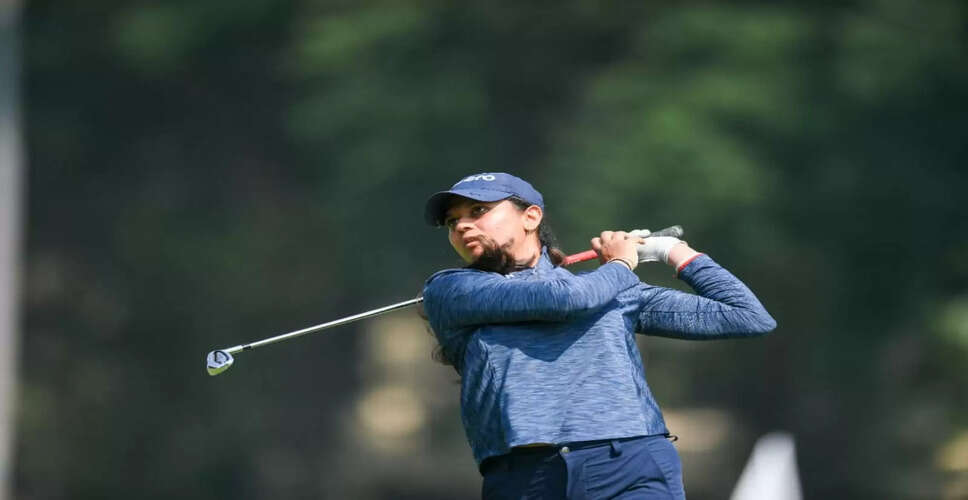 Pranavi Urs to Compete with Golf Legend Jeev Milkha Singh in Colombo Finale