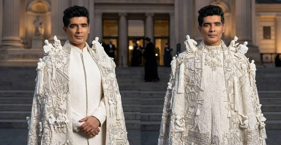 Manish Malhotra's Stunning Met Gala 2026 Cape: A Tribute to Indian Artistry