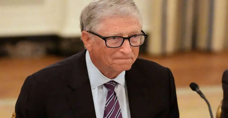 Bill Gates Expresses Regret Over Jeffrey Epstein Connection