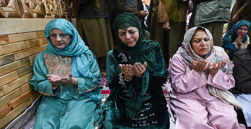 Political Tensions Mark Eid Celebrations in Jammu and Kashmir