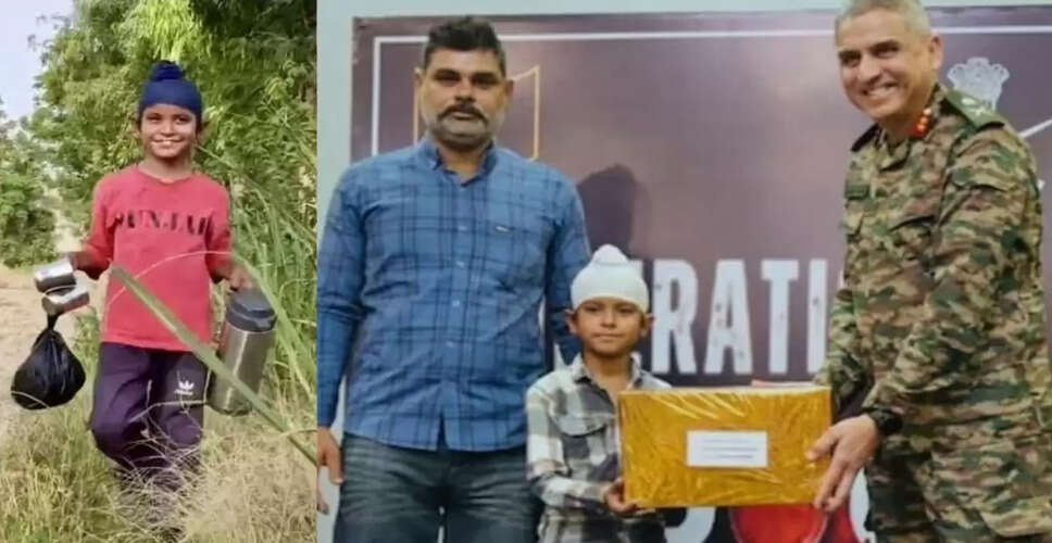 Young Boy's Kindness Shines During Military Operation at India-Pakistan Border