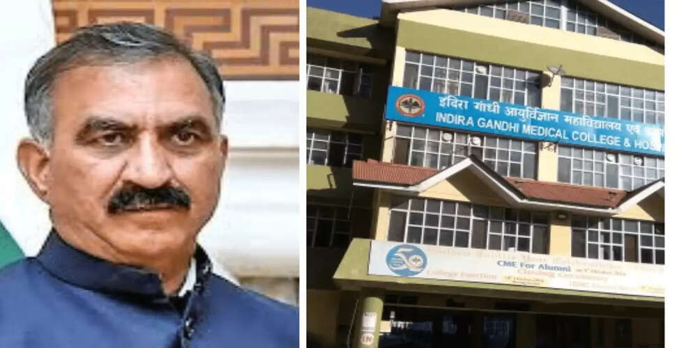 Himachal CM Sukhu Denies Government's Role in Controversial OPD Slip Fee