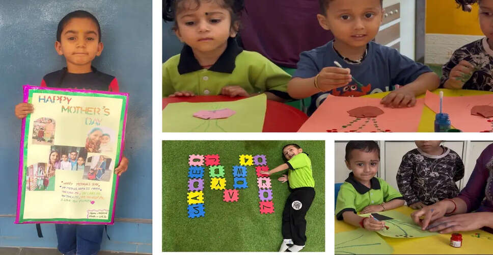 Heartwarming Mother's Day Celebration at Kids Bit School, Kangra