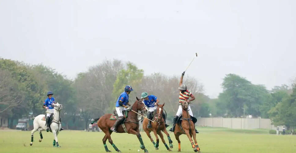 Jaipur Optiemus Achievers Triumph in Rain-Shortened Polo Match