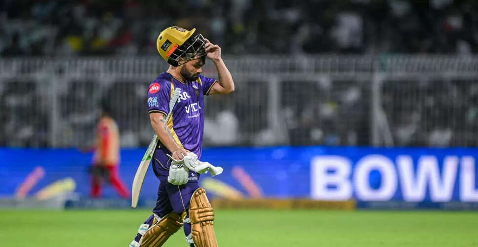 Kolkata Knight Riders Face Fifth Consecutive Loss in IPL 2026