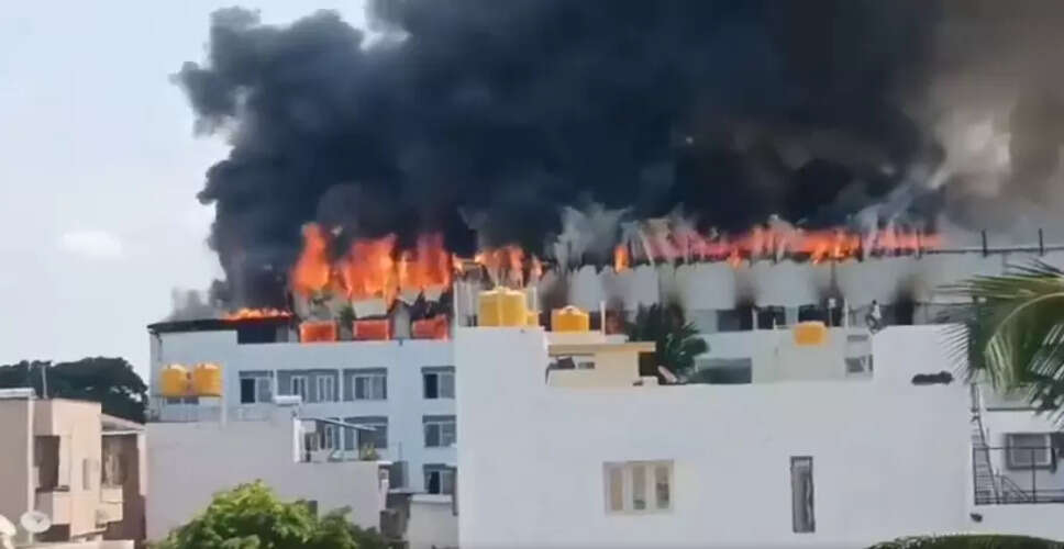 Fire Erupts at Bengaluru School, No Casualties Reported