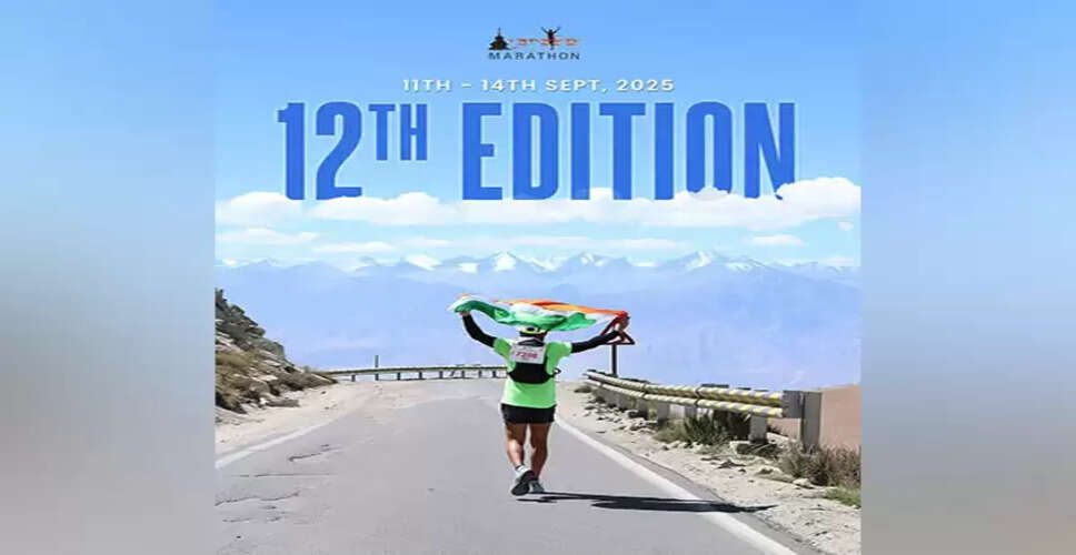 Ladakh Marathon 2023: A Record-Breaking Event with Global Participation